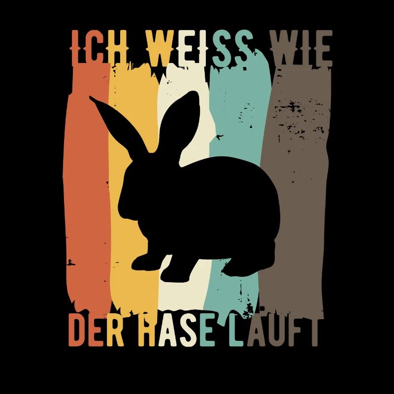 I know how the rabbit runs rabbits saying