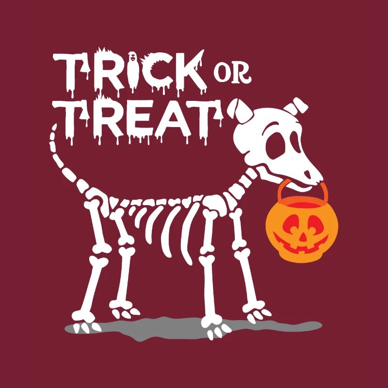 Süßes oder Saures Halloween Hund