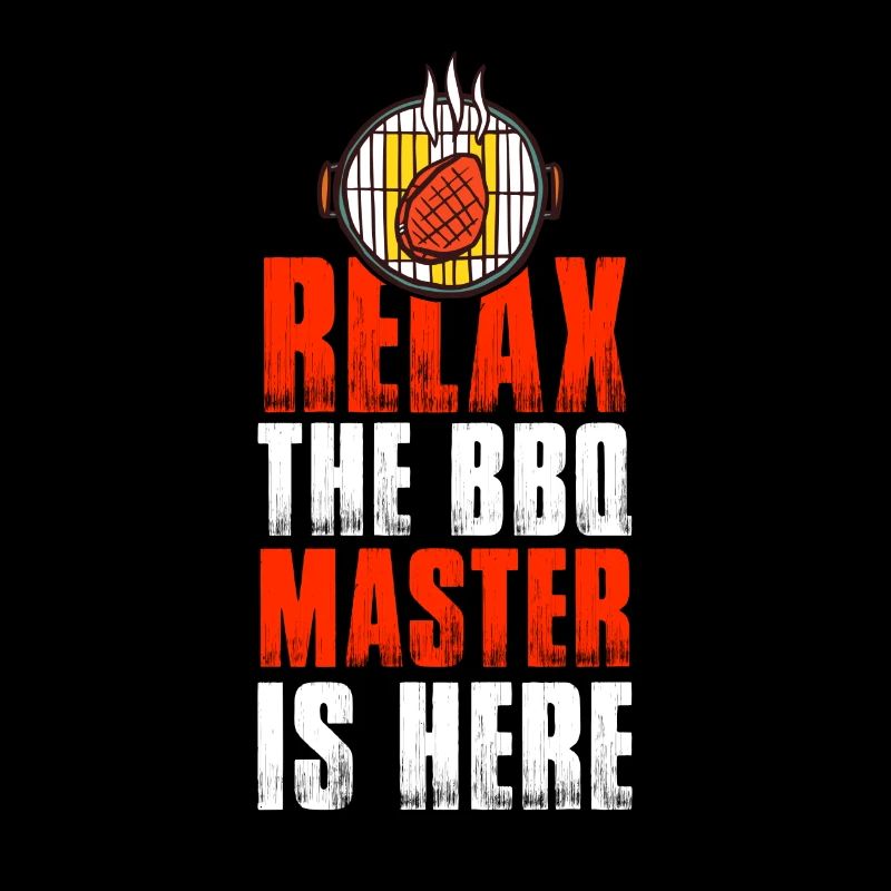 Relex Le maître de barbecue est arrivé