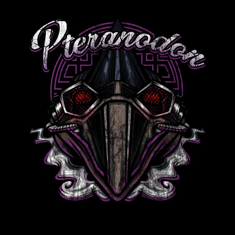 Cyborg Pteranodon Dinosaurier Scifi