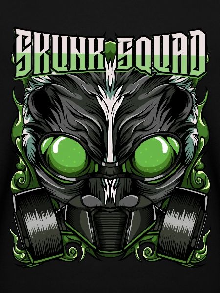Skunk Squad Gasmaske Abstrakt Skunk Gave