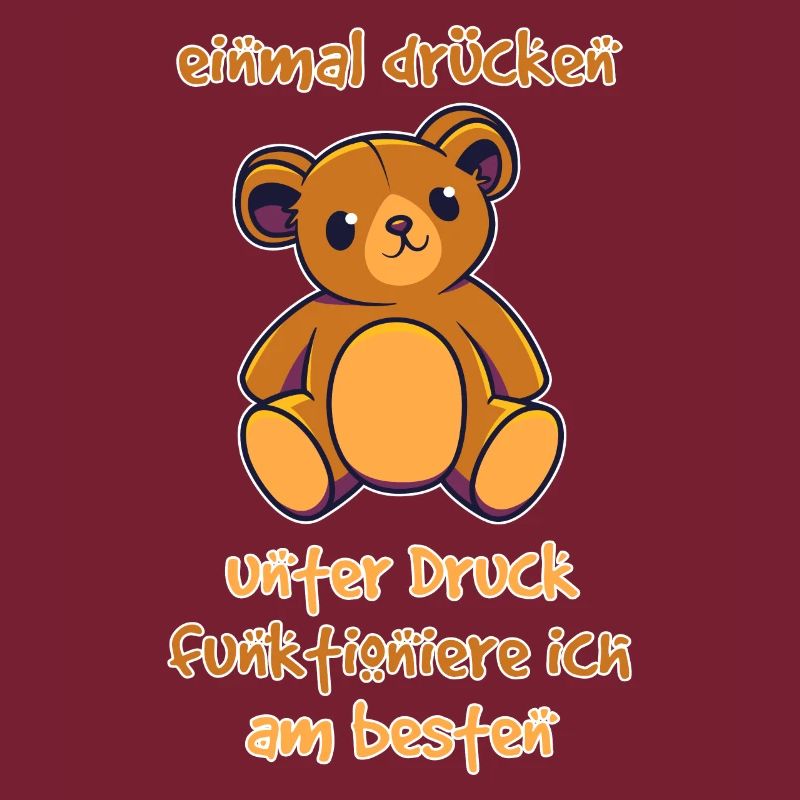 Bärchen Teddy Bär Spruch Geschenkidee