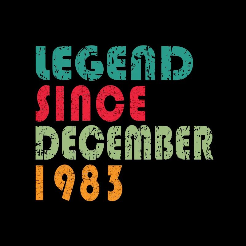 1983| Die Legende seit 1983 Geburtstag