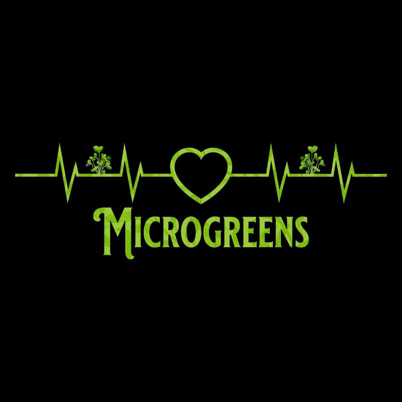 Microgreens Gärtner Landwirt Gärtner Microgreen