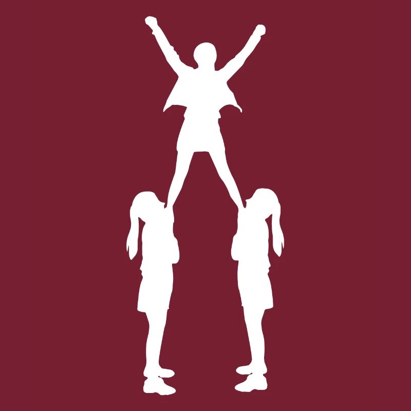 Cheerleader cheering dance