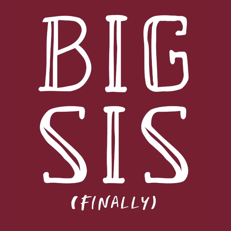 Ich werde endlich große Schwester Geschenkidee