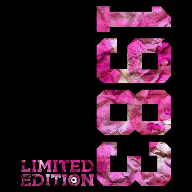 ÉDITION LIMITÉE 1983 ANNIVERSAIRE ROSE