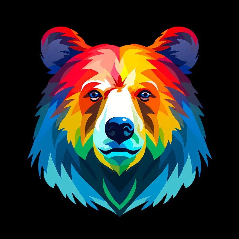 bunter Bär