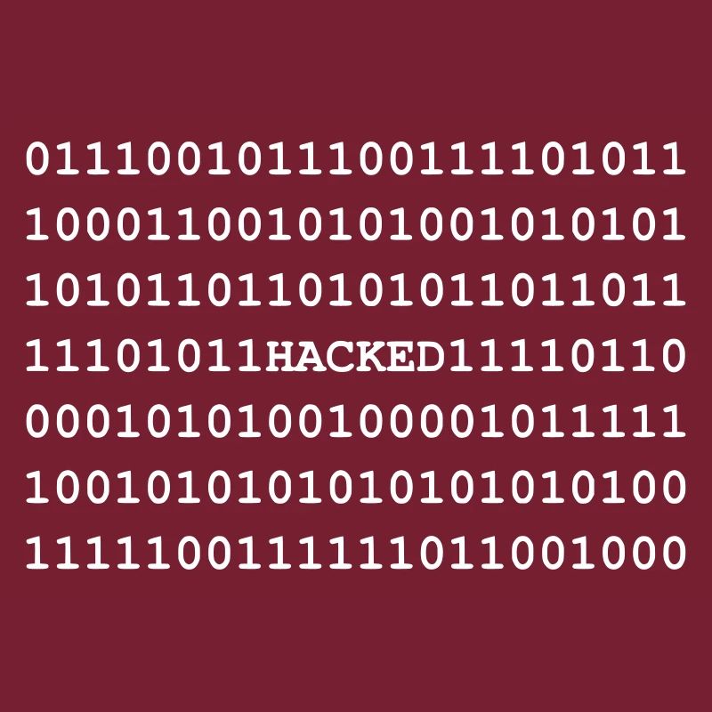 Hacked - Hacker - Nerd - Noob - Matrix