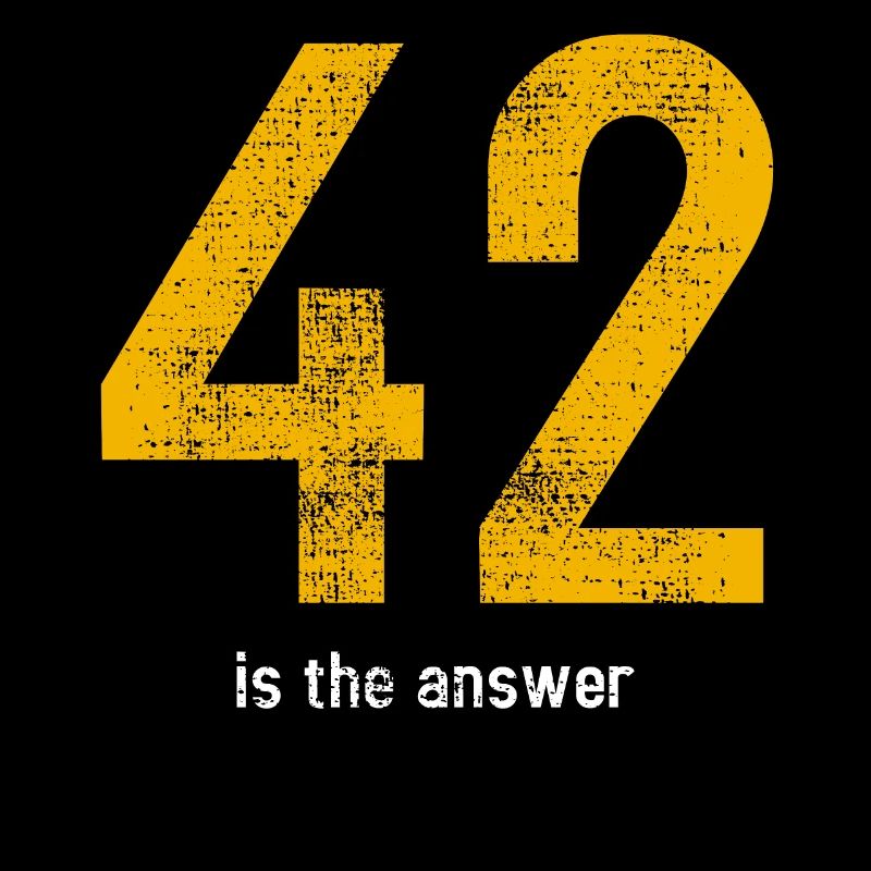 42 est la réponse