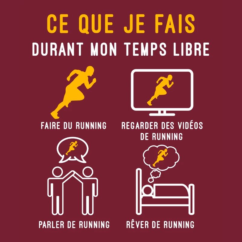 running temps libre cadeau coureur