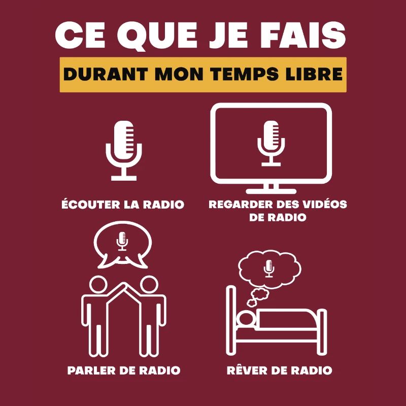 radio durant temps libre