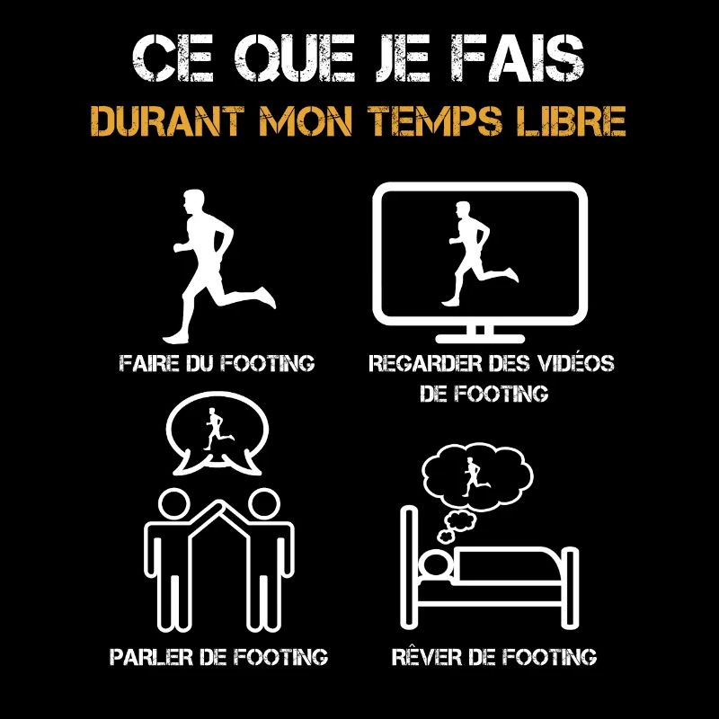 ce que je fais durant mon temps libre footing