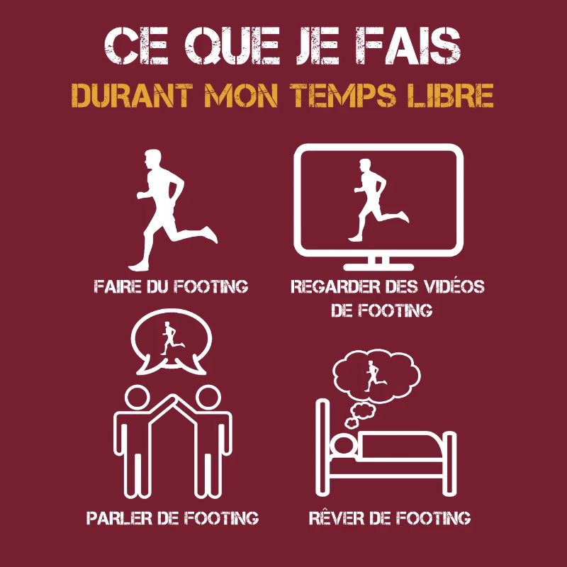 ce que je fais durant mon temps libre footing