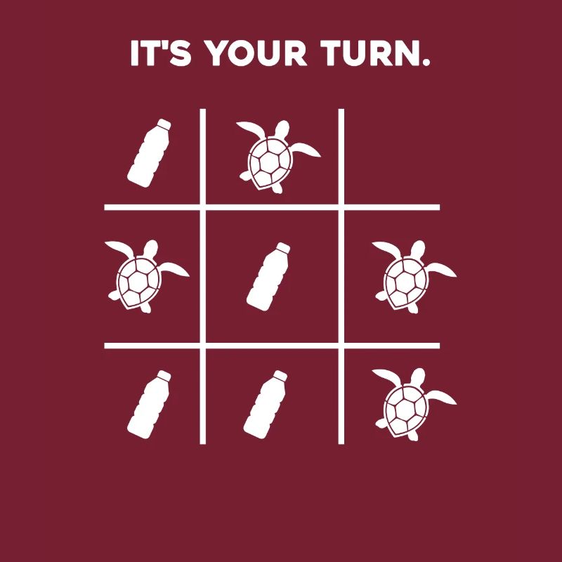 It's your turn ECO plastic turtle
