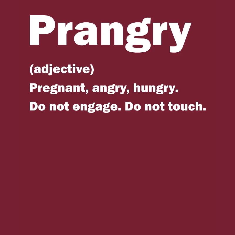 Prangry Angry Hungry Ne Pas S’Engager Ne Pas Toucher