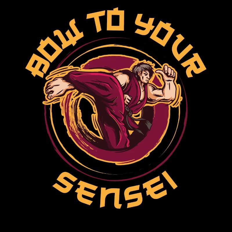 Inclinez-vous devant votre cadeau de karaté Sensei