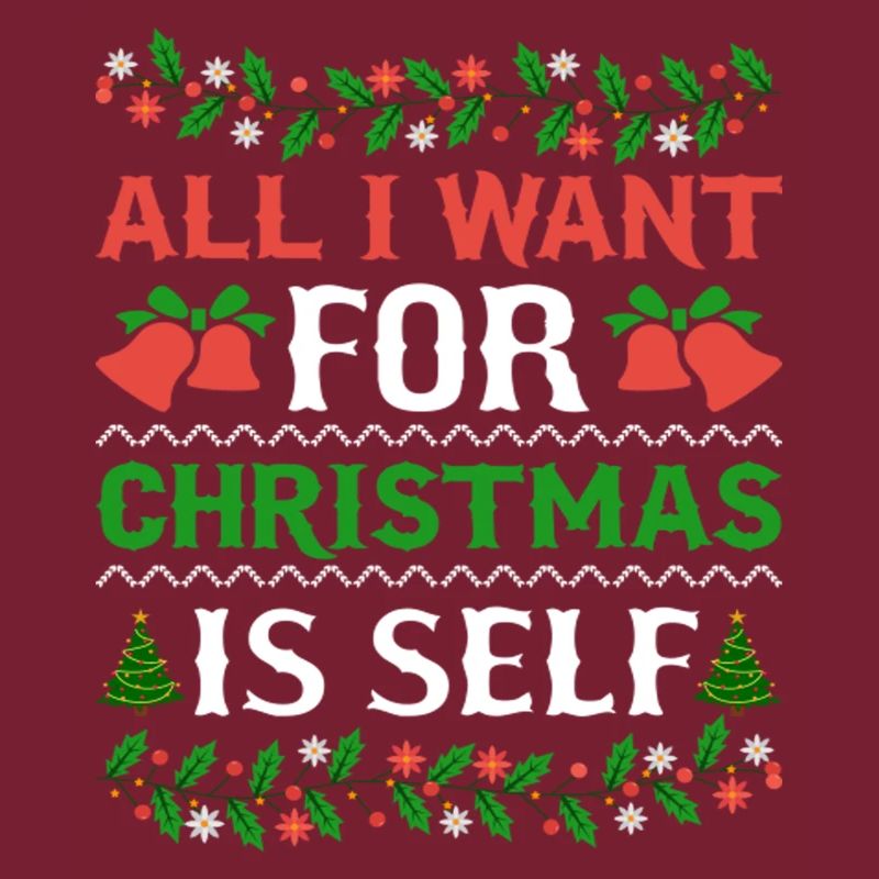 Humour Tout ce que je veux pour Noël, c’est soi-même