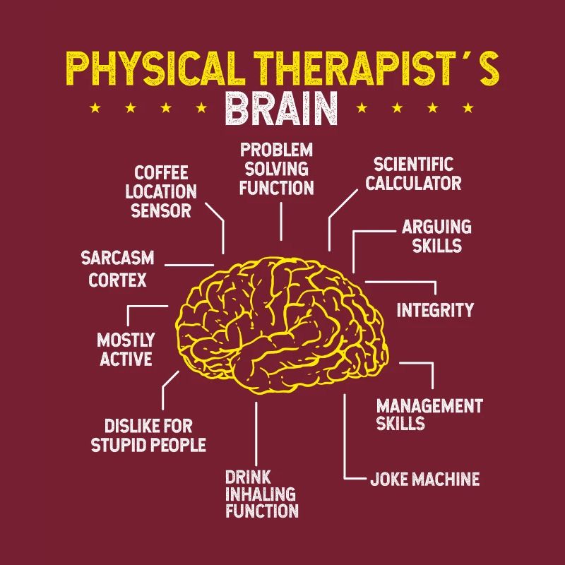 Physical Therapist Appreciation PTA Brain Physical