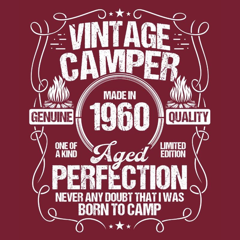 1960 Camper Mountains Scout Scouting Camping 1960