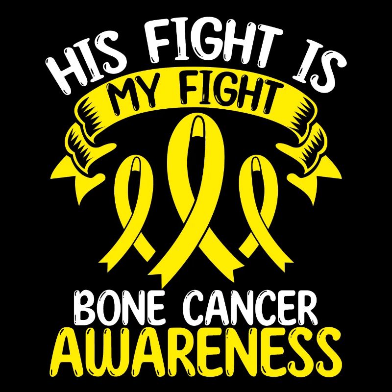 Mois du ruban du cancer des os Son combat est mon combat