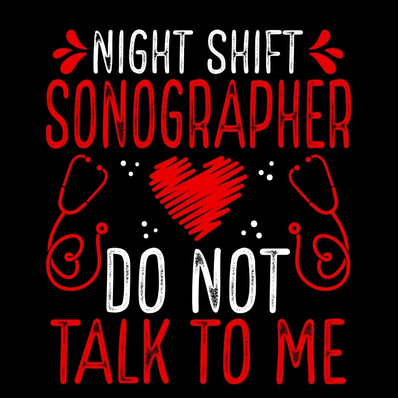 Équipe de nuit Échographiste Ne me parlez plus