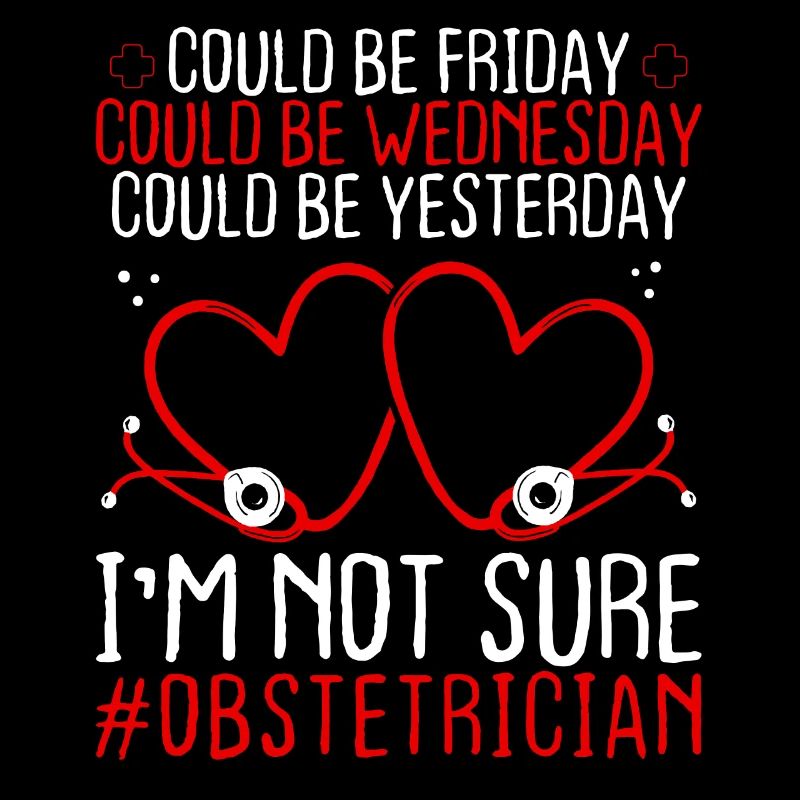 Obstetrician Night Shift Worker Stethoscope