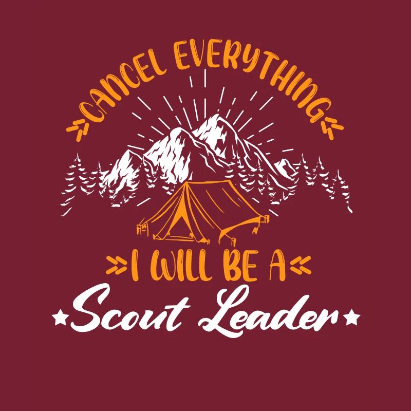 Scouting Group Cancel I will be a Scout Leader