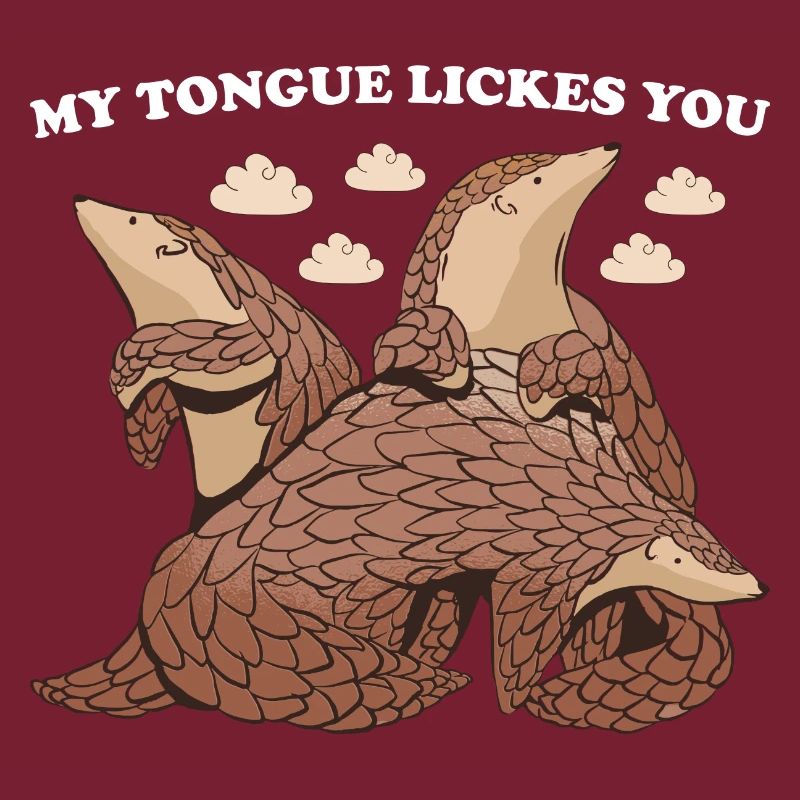 Ma langue te lèche Pangolin