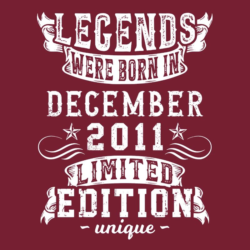 Anniversaire Décembre 2011 année Edition Limitée