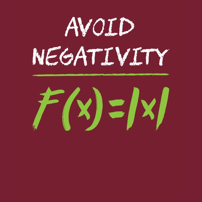 Avoid negativity math