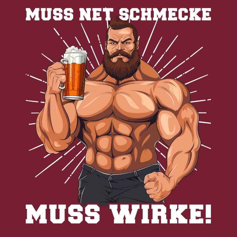 Bodybuilder doit goûter net doit travailler