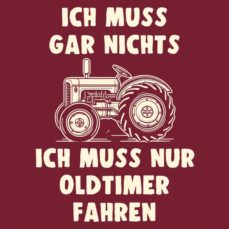Traktor Oldtimer Landwirtschaft Geschenk Bauer