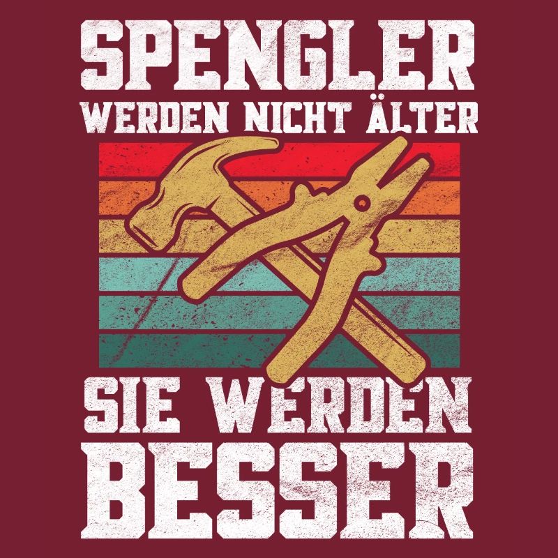 Klempner Spengler werden besser Retro