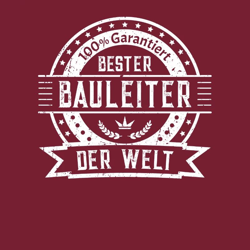 Bester Bauleiter der Welt Baustelle Geschenk Beruf