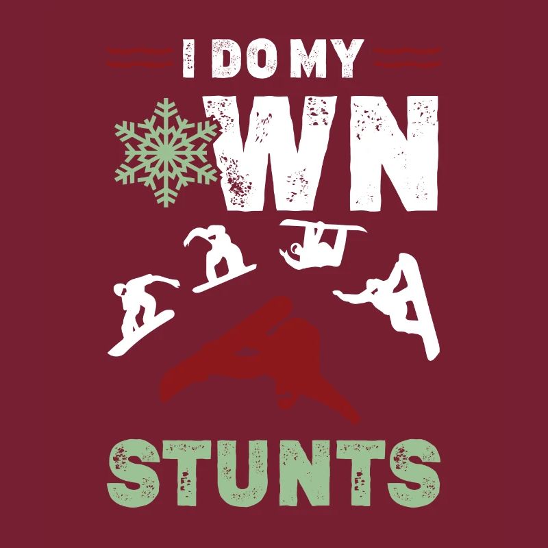 Cascade de snowboard