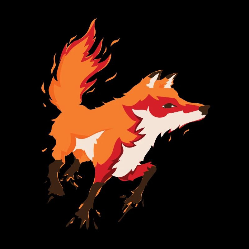 Fox forest wilderness hunting forest fox vulpes gift