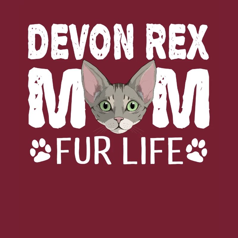 Devon Rex Katze Mutter Pelz Leben Kitty Wortspiel