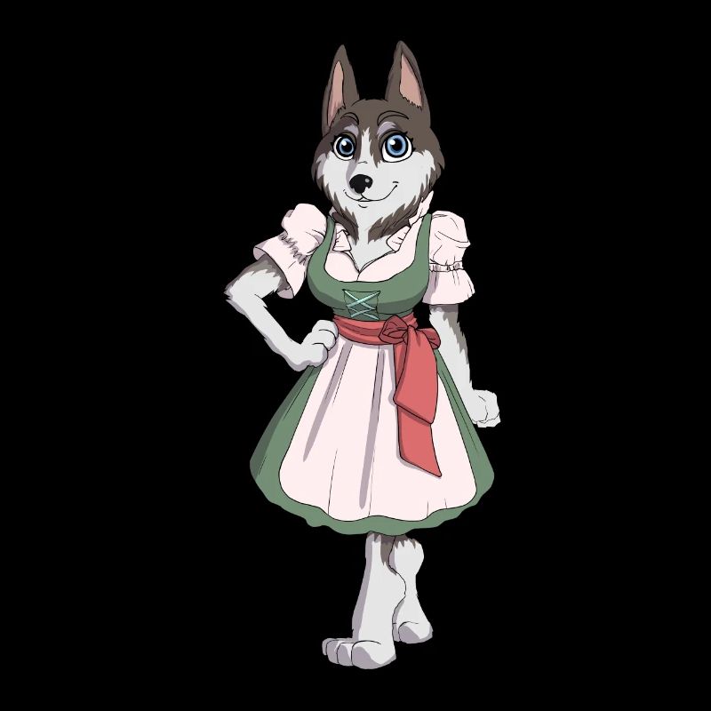 Hund Dirndl