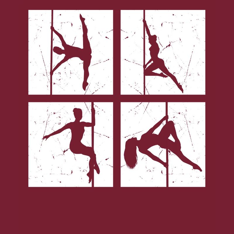 Pole Dance Silhouette - Pole Dancing Pole Dancer