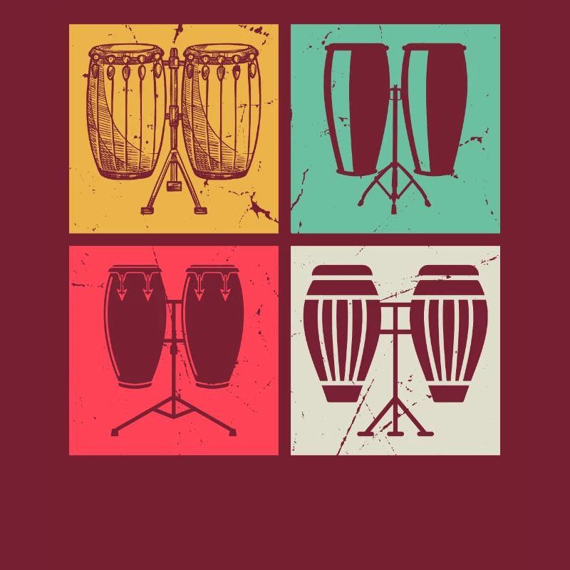 Retro Conga Drums Conga Instruments - Retro Congas