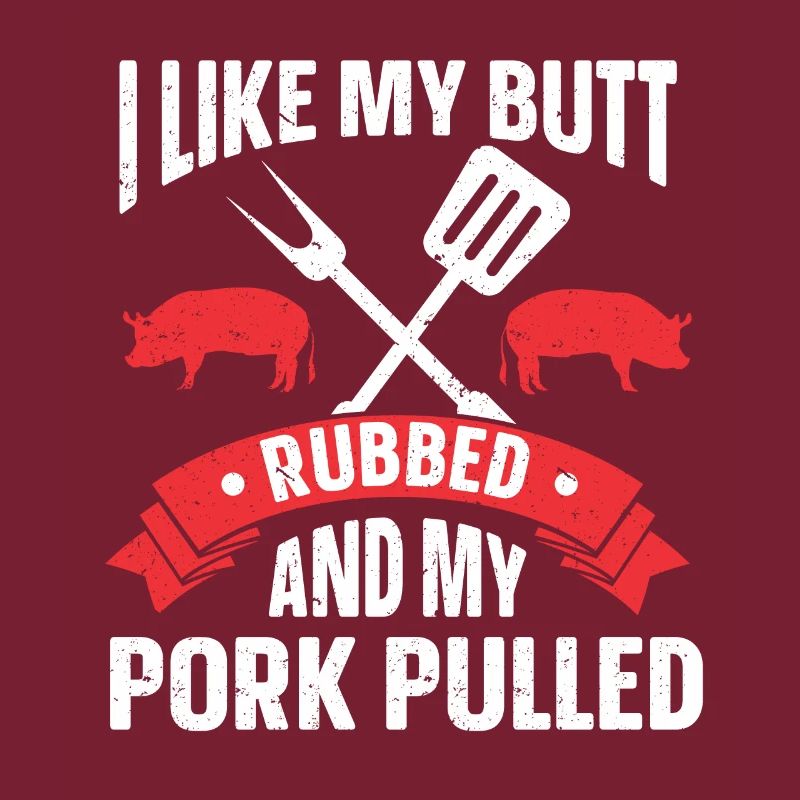 BBQ Pulled Pork Schwein Grill