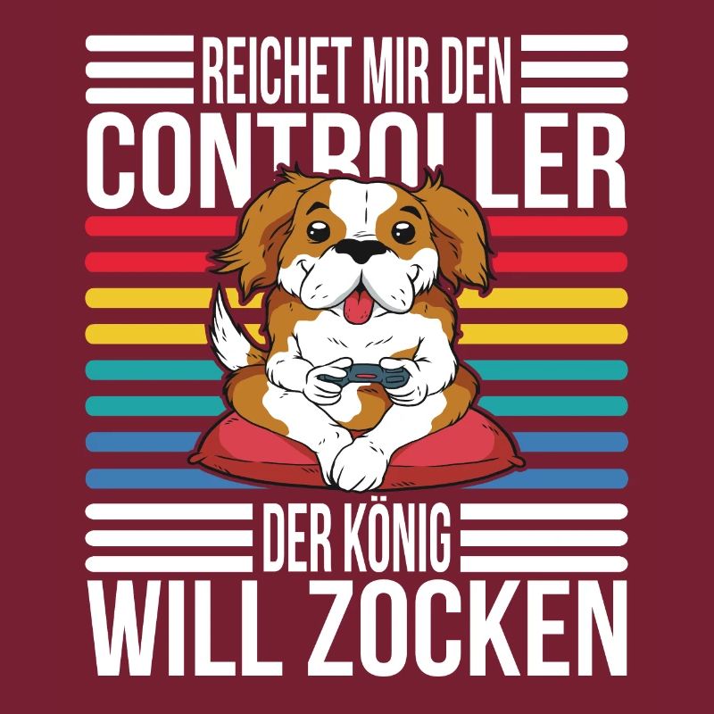 Reichet mir den Controller König Gaming Zocken