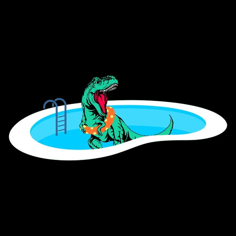T-Rex Dinosaurier Trex Dino Pool