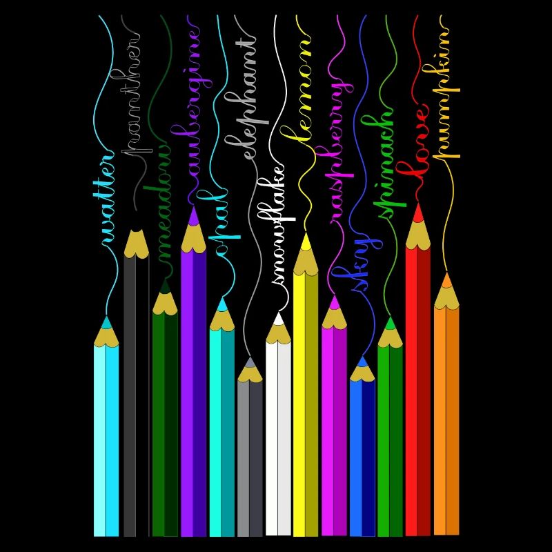 Crayons, crayons de couleur, crayons en bois, crayons de couleur, feutres