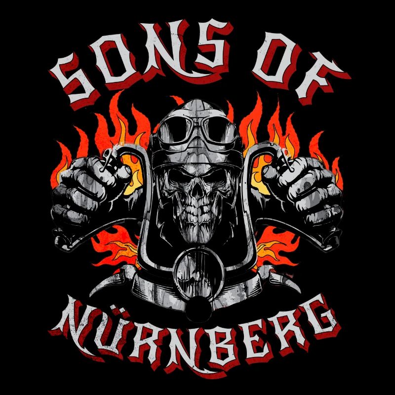 Nuremberg Motard Geschenk fils de Nuremberg