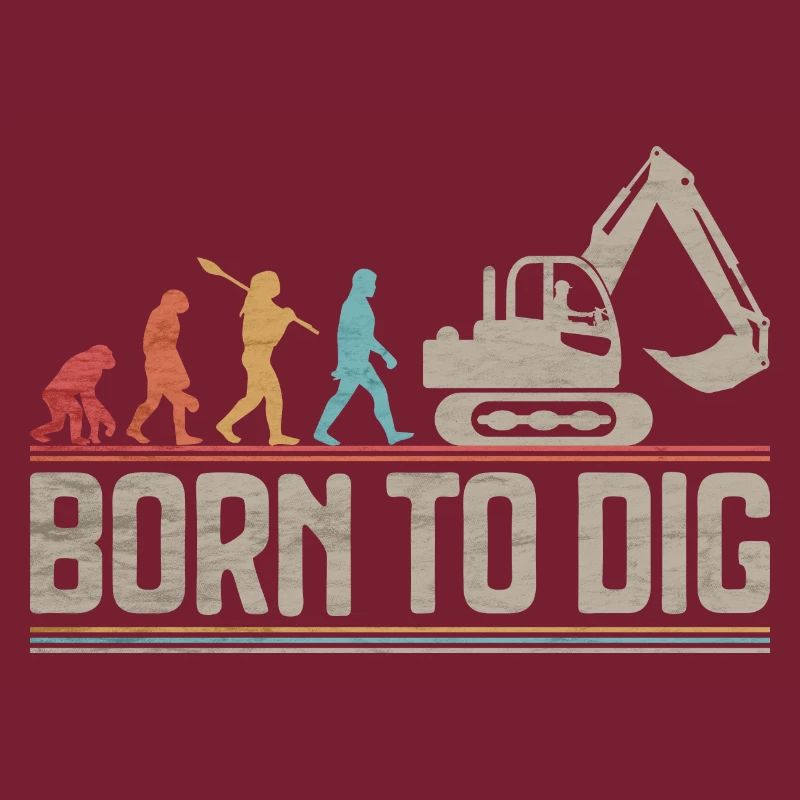 Né pour dig Evolution Excavator Excavator