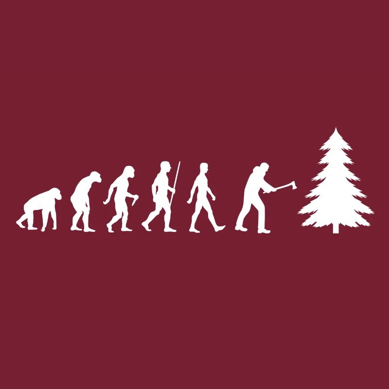 Travailleur forestier forestier évolution bûcheron