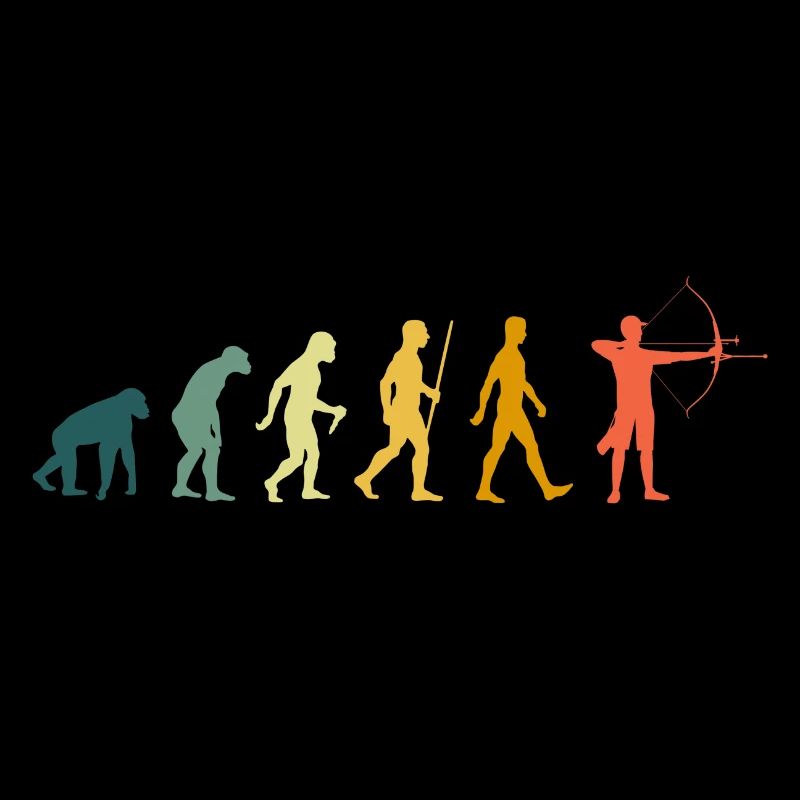 Evolution archer rétro