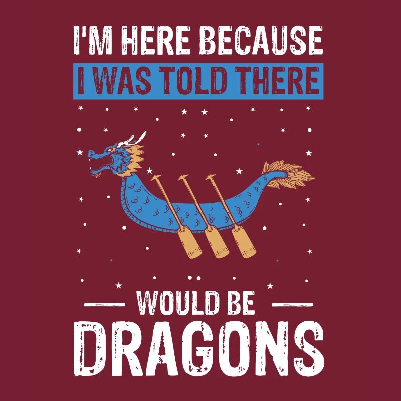 Drachenboot Trainer und Drachenboot